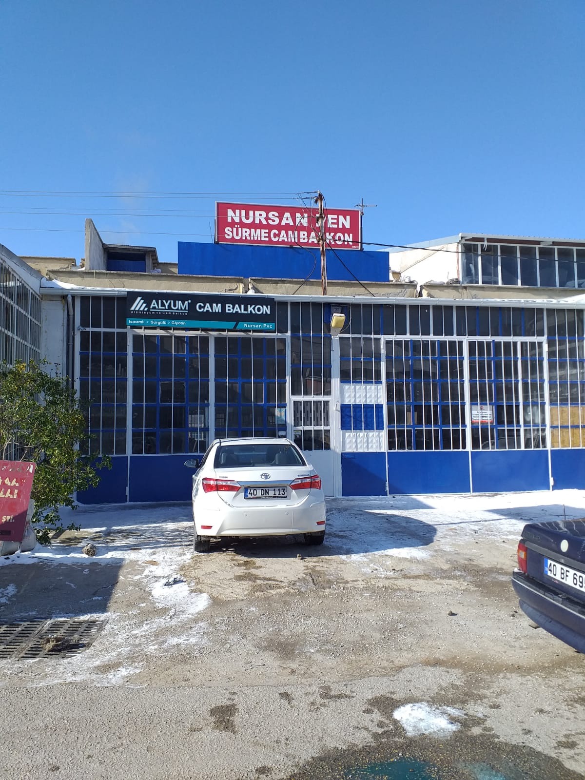 Kırşehir / Nursan Alüminyum ve cam balkon